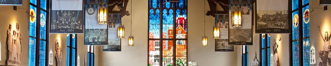 Interior of Dodd Hall Museum